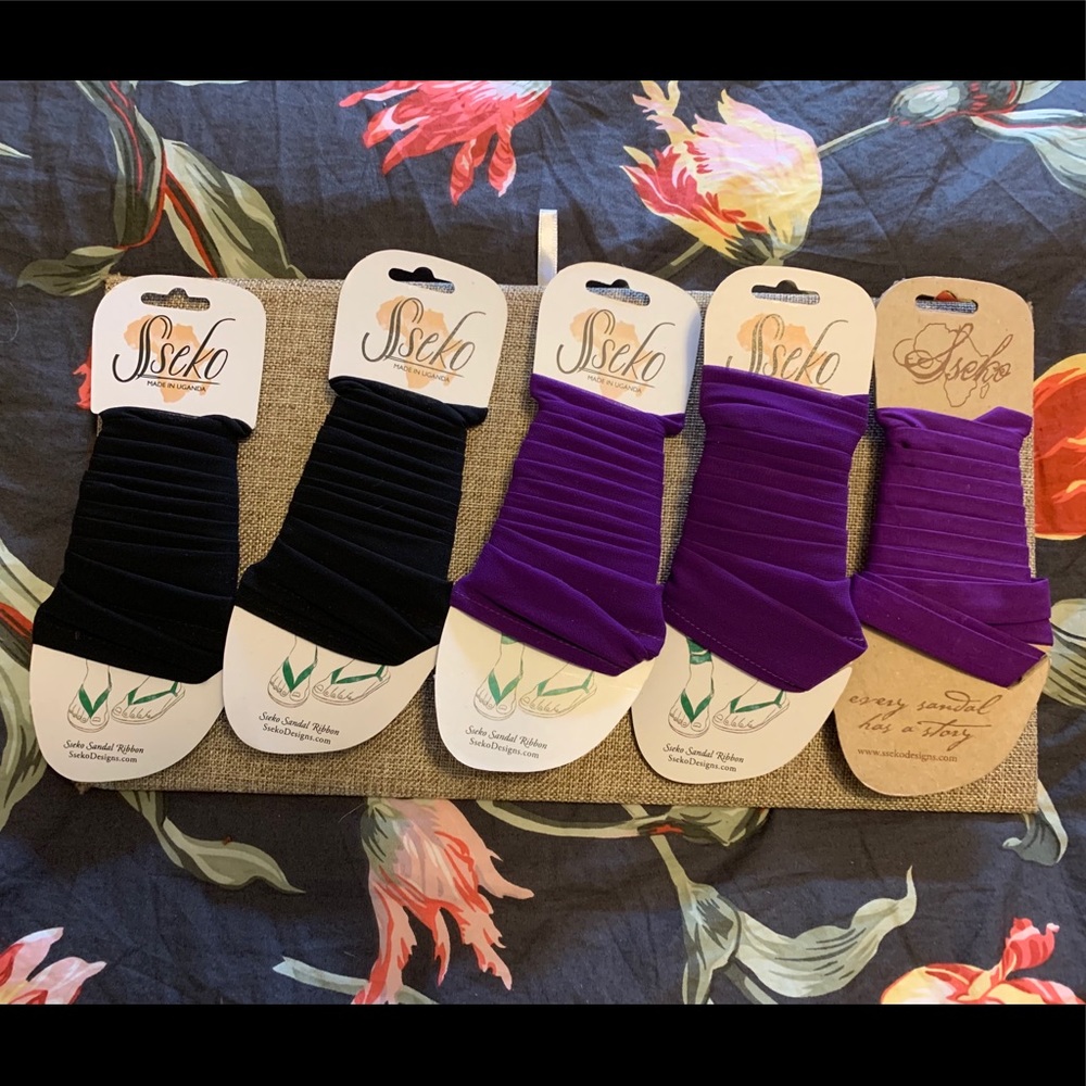 NWT Sseko Ribbons for Ribbon Sandals